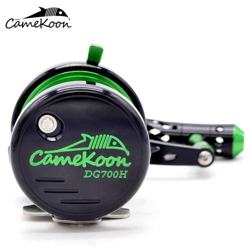 Carrete multiplicador de arrastre con palanca de arrastre convencional de agua salada pesca de 88 lb CAMEKOON - Imagen 2 de 17