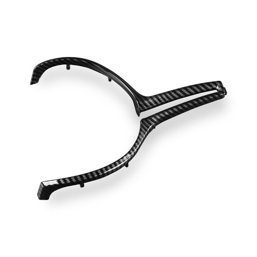 Black Car Steering Wheel Cover Sticker Trim For BMW F80 M3/F82 M4 Carbon Style - Picture 6 of 10