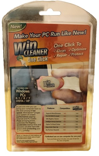 New Win Cleaner USB As Seen on TV One Click PC Computer - Picture 2 of 3