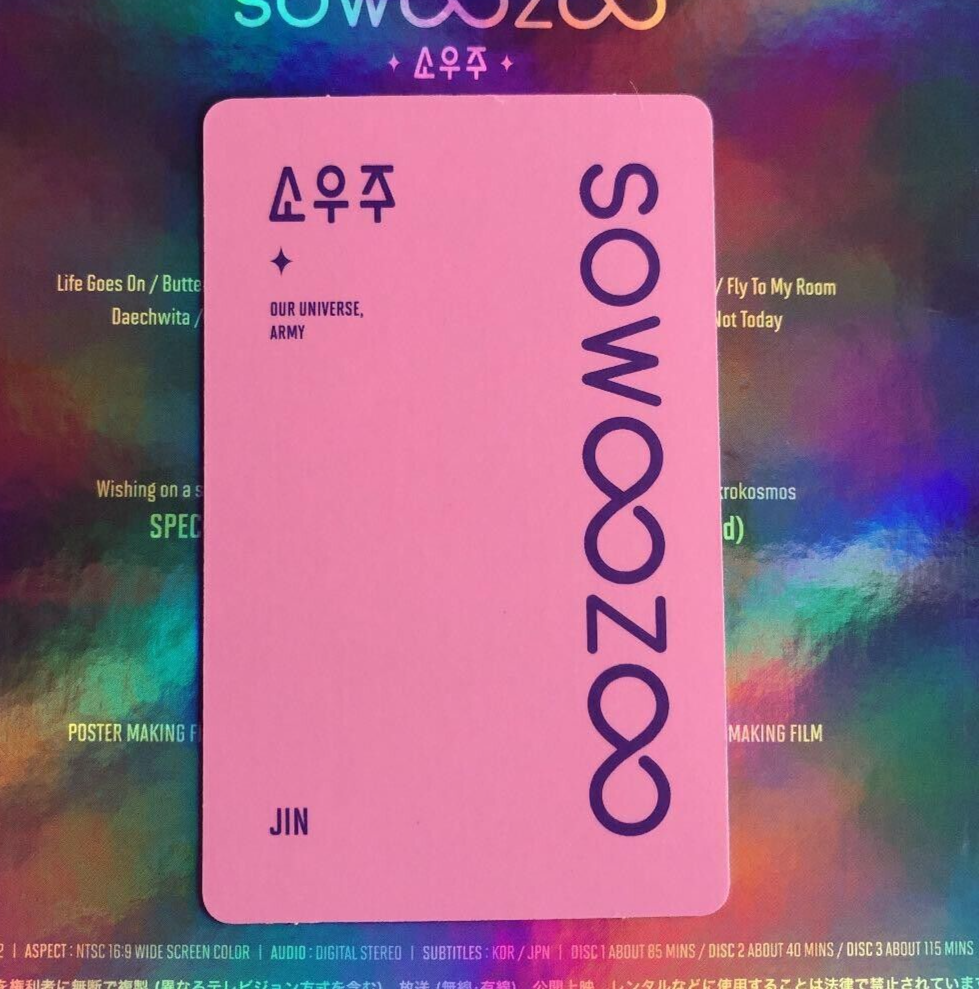 BTS JIN muster sowoozoo dvd Official Photocard photo card | eBay