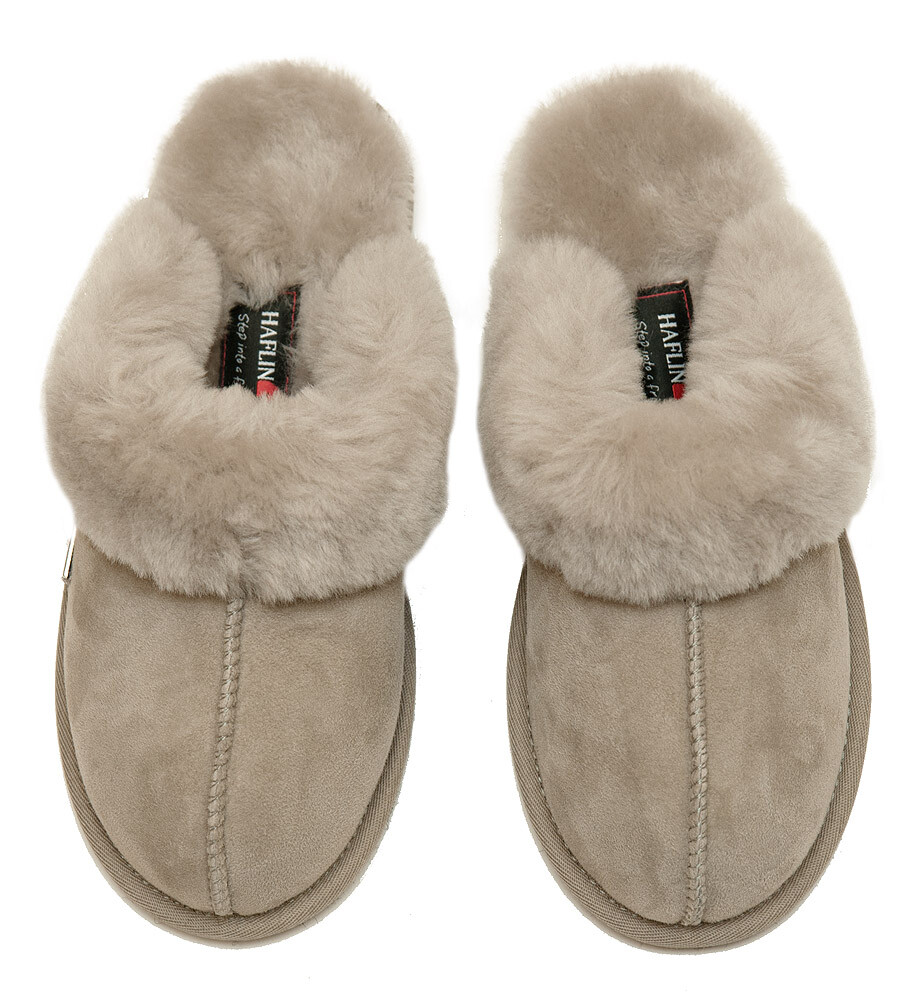 HAFLINGER Lammfell Hausschuhe North Star – Filzpantoffel Mit Anatomischem Fußbett