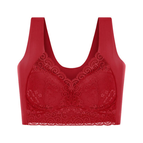 Push Up Bras Women Lace Bra Underwear Brassiere Lift support Sports Bra Yoga Top - Picture 23 of 25