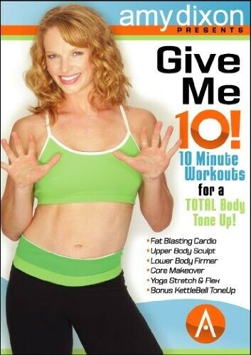 Amy Dixon Give Me 10 DVD Entire Body Fatburning Workout - Picture 1 of 1
