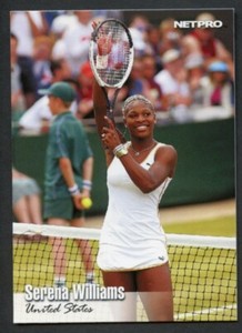2003 NetPro SERENA WILLIAMS Rookie Card RC #100 SP