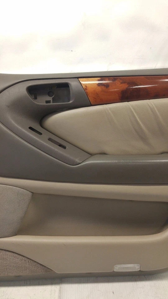 IP60767 2000 Lexus GS300 panel de puerta lateral del pasajero delantero derecho bronceado/beige OEM Foto 3 de 4
