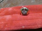 18k Yellow And White Gold Masonic Ring