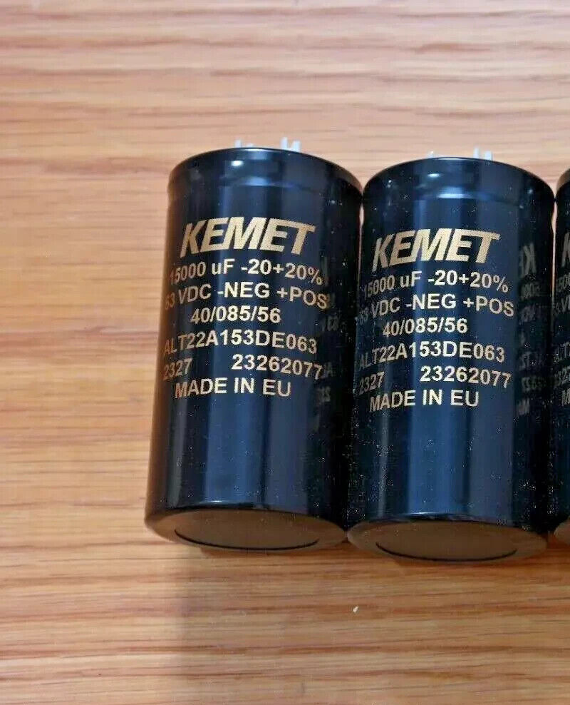 Pioneer SA-706 New 15000 uf 63v Kemet Main Filter Capacitors EXACT