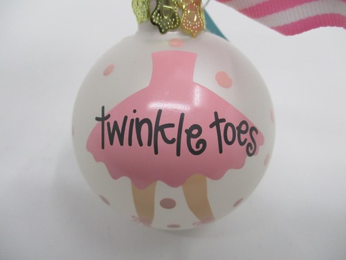 COTON COLORS CHRISTMAS ORNAMENT - TWINKLE TOES -New In Box 16L - Picture 2 of 4