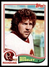 1982 Topps Mark Moseley Football Cards #516