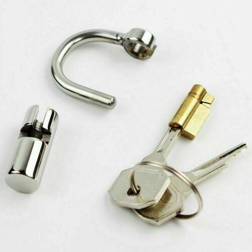 3/5mm PA Lock Prince Albert Chastity Cage Piercing Titanium D-ring PA Lock BDSM - Imagen 17 de 17