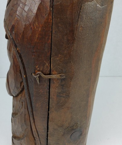 SOPORTE PARA BOTELLAS DE VINO DE MADERA TALLADA A MANO VINTAGE - Imagen 5 de 15