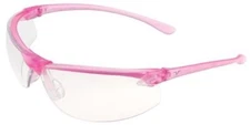Encon Veratti LS7 Women's Safety Glasses Pink Frame Clear Lens Z87.1+