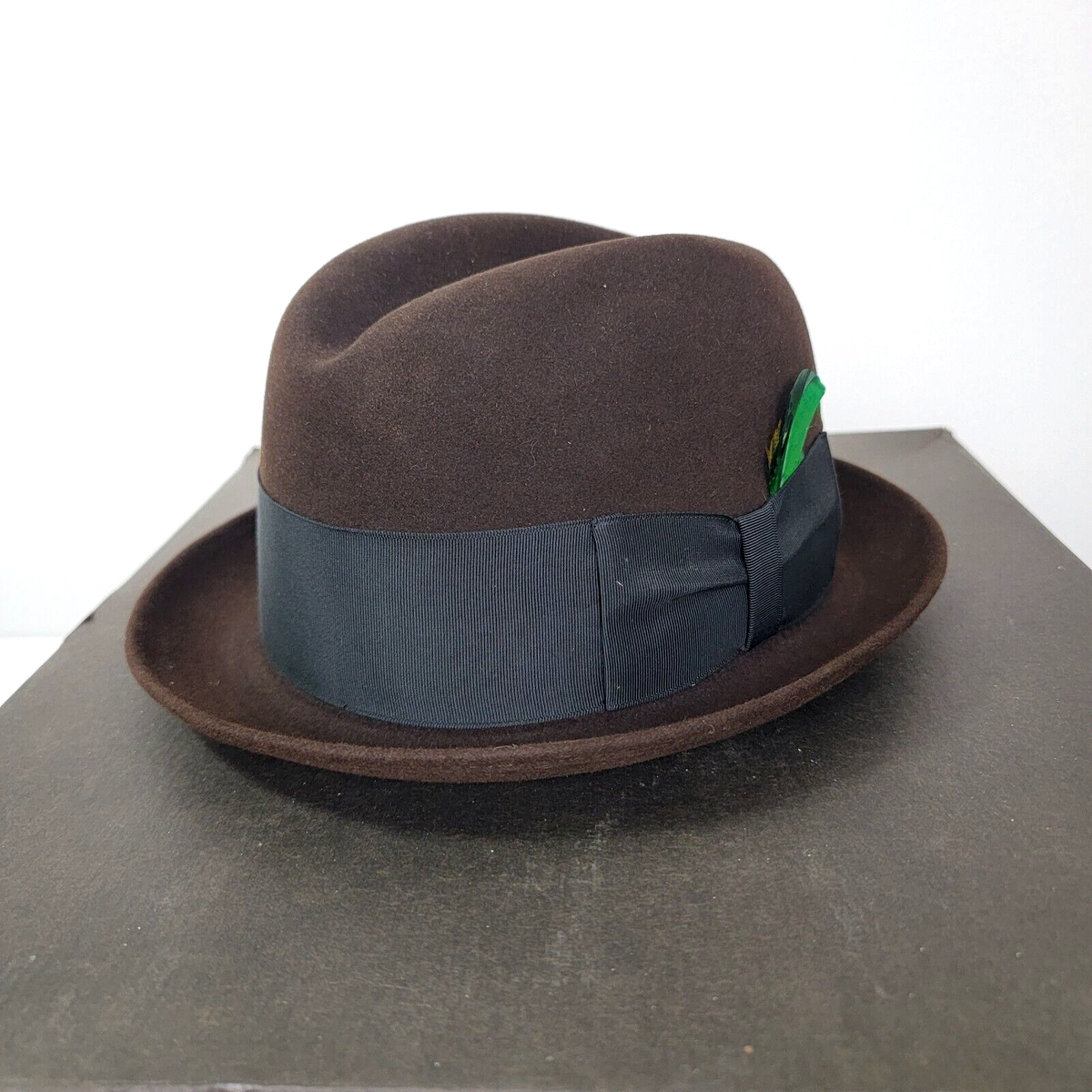 Resistol Self Conforming Vintage Mens Hat Brown 6 3/4