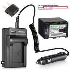 Kastar Battery AC Charger for JVC BN-VG138  JVC Everio GZ-HM30 Everio GZ-HM33