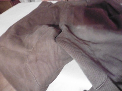 ALTE WACHHOSE JAGD JÄGER MAQUIGNON CANVAS BRAUN BEISEITE 1930 - Bild 8 von 10