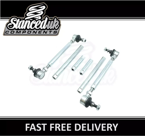 STANCED UK  ADJUSTABLE DROP LINKS ANTI ROLL BAR LINKS FOR VW GOLF MK5 MK6