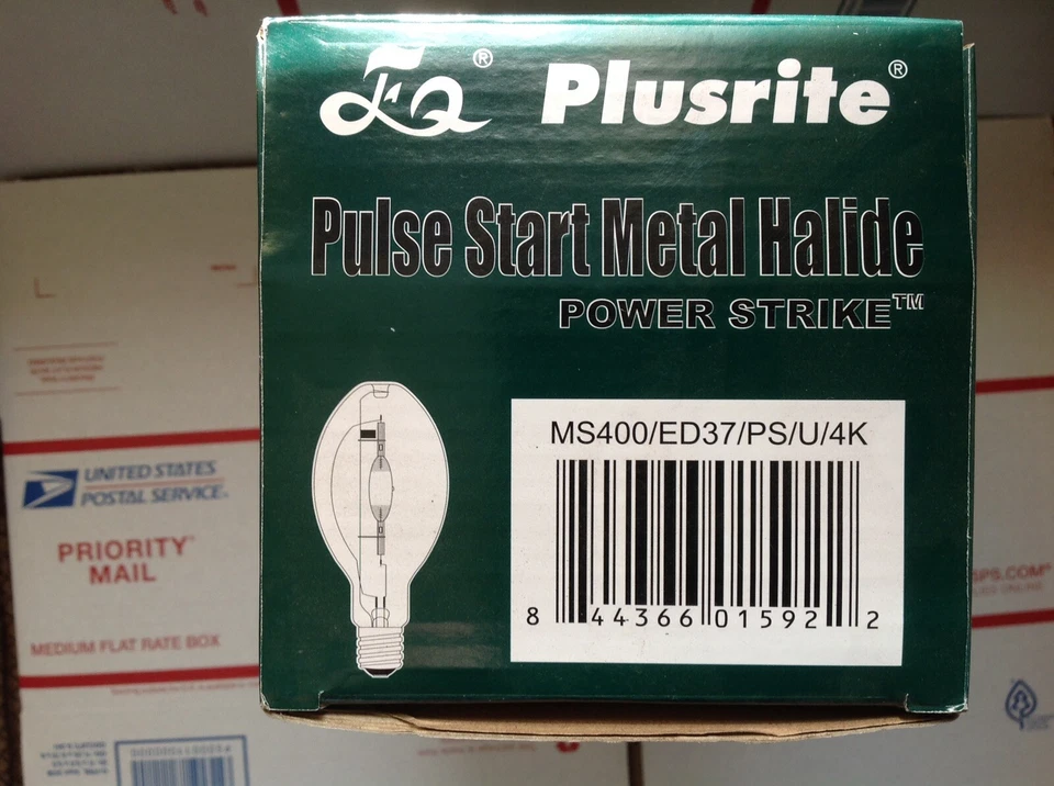 Plusrite 400W Clear ED37 Metal Halide Bulb - Image 2 of 4
