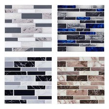20/30x Self Adhensive Wall Panel Tile Waterproof Wall Sticker Kitchen Backsplash