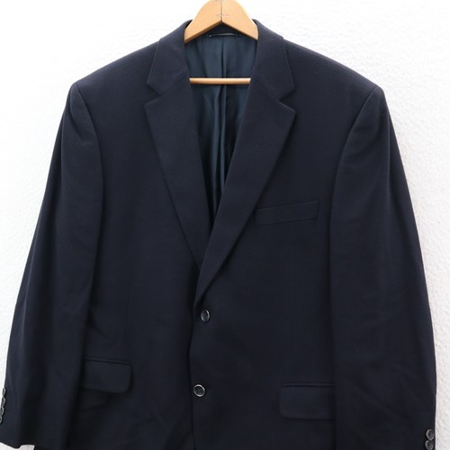 Loro Piana Cashmere Blazer Men 46R Navy Blue 2 Button Sport Coat Old Money Ivy - Picture 2 of 15