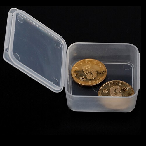 5X Small Transparent Plastic Storage Box Square Multipurpose display bR1 - Picture 4 of 12
