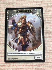 Soldier Token - Born of the Gods League Promo 2014 - Near Mint - EXTREMELY RARE
