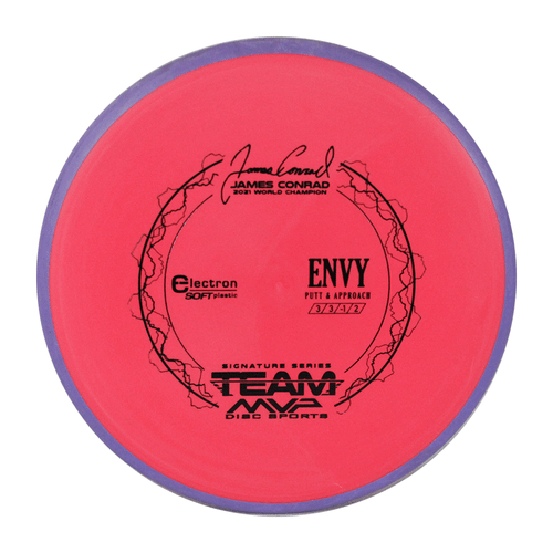 Axiom Disc Golf James Conrad Signature Electron Envy Soft Putter 3/3/0/2 Choose - Picture 116 of 140