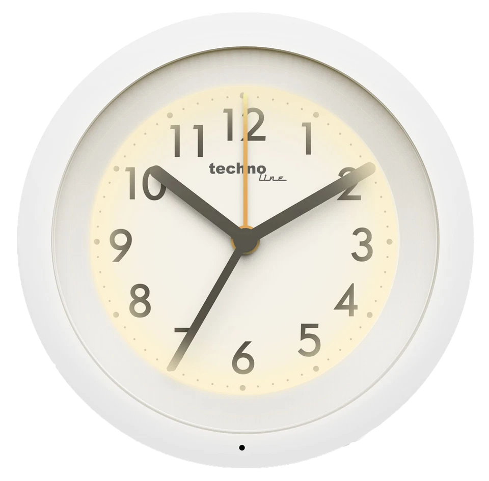 Modell X, hochwertiger Quarz-Wecker mit automatischem Nachtlicht - Bild 2 von 4