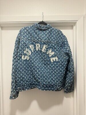 Supreme Hole Punch Denim Trucker Jacket size XL | eBay Supreme Hole Punch Denim Trucker Jacket size XL | eBay