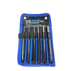 US PRO 3263 Punch Set - 6 Count