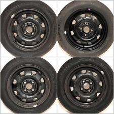Hyundai i10 i20 Getz Stahl-Felgen LK 4x100 Sommer-Reifen 165/65 R14 Radsatz Hyundai i10 i20 Getz Stahl-Felgen LK 4x100 Sommer-Reifen 165/65 R14 Radsatz