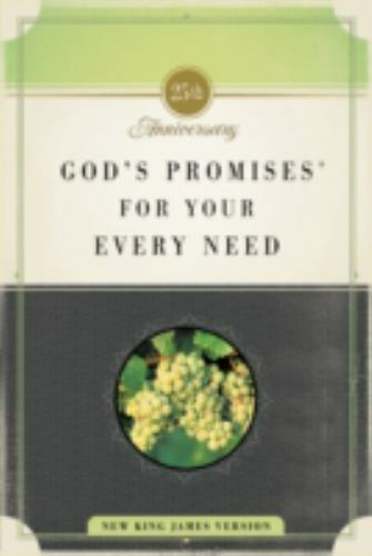 God's Promises for Your Every Need: 25th Anniversary Edition- Paperback - V.G. - Imagen 1 de 1