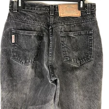 PS Gitano Women's Jeans Vintage 80's Mom's High Waist Size 10 Short Black