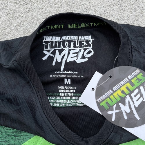 Nickelodeon Boys TMNT X Melo Graphic T-Shirt, Green Medium (10-12) - Picture 6 of 6