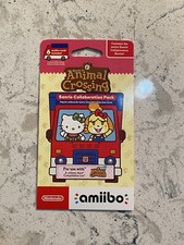 Nintendo Amiibo Animal Crossing Sanrio Collaboration Pack 6 Cards BRAND NEW