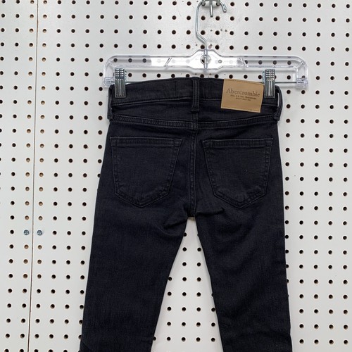 NEW Abercrombie Kids Super Skinny Black Jeans Youth Size 5/6 Short Fits 22x15.5 - Picture 7 of 15