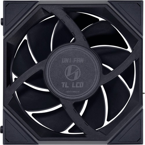 Lian Li UNI TL LCD 120mm Fan Black 3 Pack With Controller - Foto 5 di 7