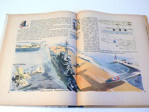 HISTOIRE DE L'AVIATION PALUEL-MARMONT ILL. PICHARD GRUND 1947 BON ÉTAT 25x31 cm - Imagen 11 de 12