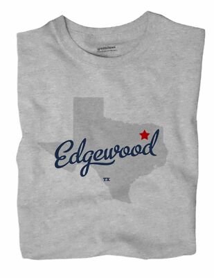 Edgewood Texas TX T-Shirt MAP