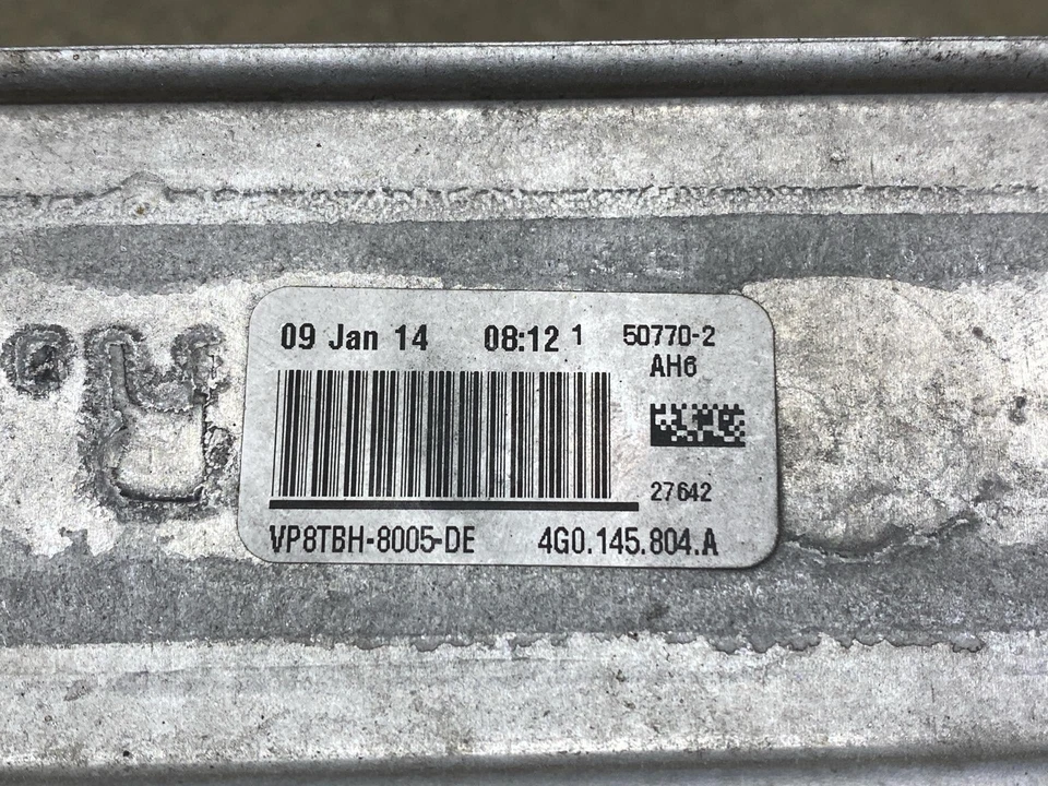 Radiador auxiliar 4G0145804A 2013-2016 Audi S4 S5 A6 S6 A7 S7 3.0L 4.0L fabricante de equipamento original (L) - Imagem 2 de 4
