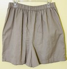 VINTAGE STUDIO Women's 100% Cotton Skort TAN BEIGE Size L — photo 9