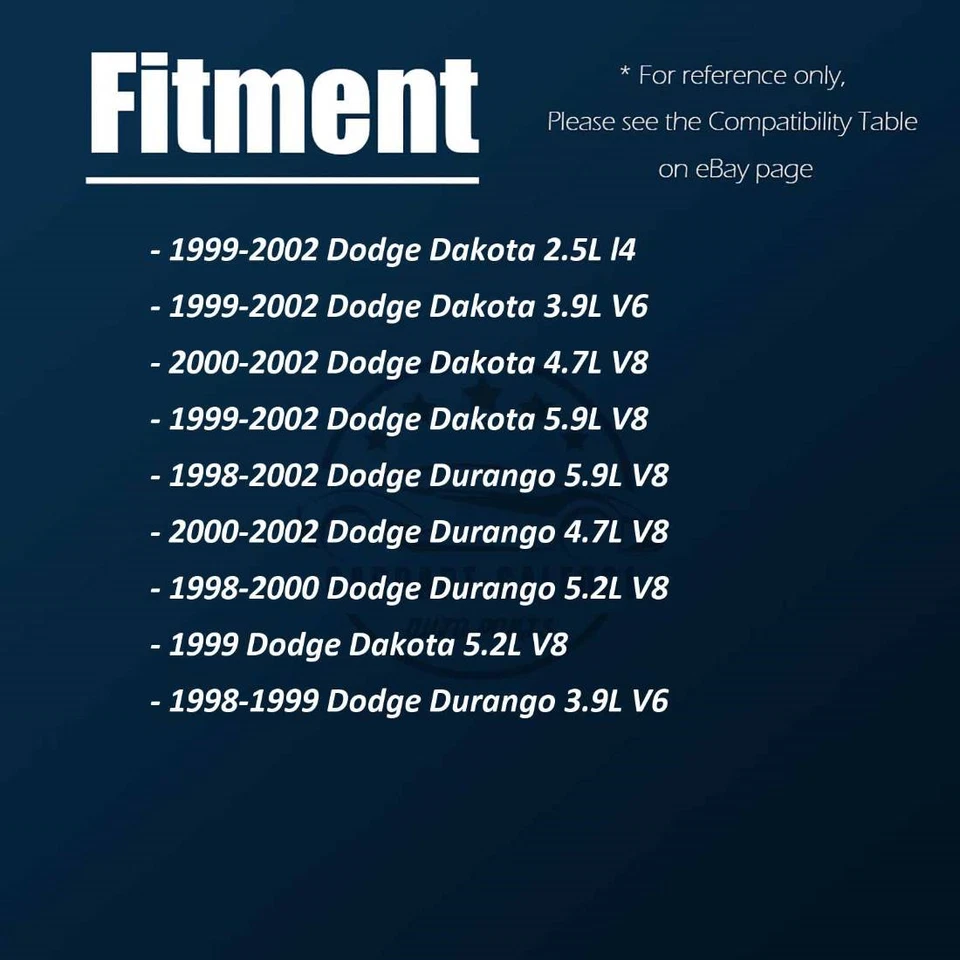 Front Disc Brake Caliper Repair Kit 2PCS For 2000 2001 2002 Dodge Durango 4.7L - Image 2 of 3