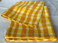 Qvc Pure Cotton Napkins 19x19 Set Of 8 Square Yellow/white Napkins Washable Qvc Pure Cotton Napkins 19x19 Set Of 8 Square Yellow/white Napkins Washable