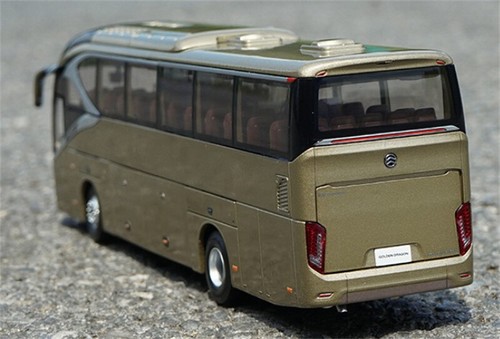 GOLDEN DRAGON Xiamen Jinlv bus Jinlong xml6129 pilot bus golden 1/42 Truck Model - Picture 7 of 11
