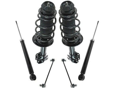 Fits 2007-2012 Toyota Yaris Front Rear Shock and Struts Spring