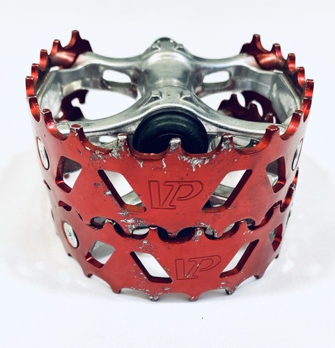 VP Components The VP-747 Bear Trap Old School BMX Flat Pedal - Red Used - Picture 3 of 6