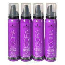 Schwarzkopf Igora Expert Mousse Color 3.2 oz (You Choose)