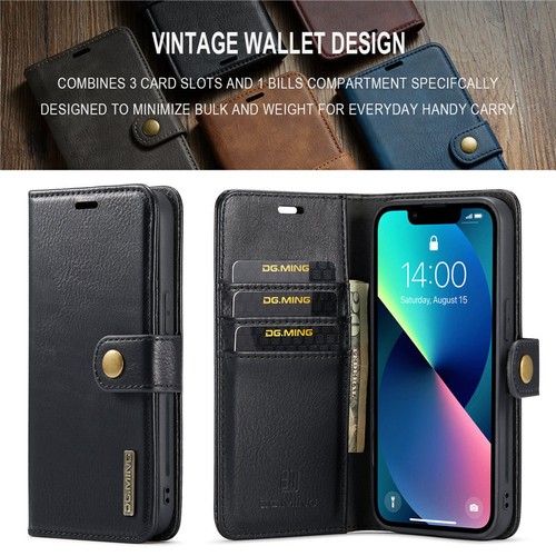 Fr iPhone 16 15 14 13 12 11 Pro Max XR 8 SE Removable Case Magnetic Wallet Cover - Picture 16 of 58