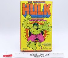 The Incredible Hulk Adventure Set Colorforms 1978 Marvel Comics Vintage