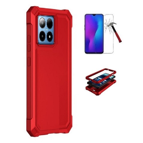 For Boost Summit 5G 2024, Full Body TPU Cover Case + Tempered Glass - 第 14/17 張圖片