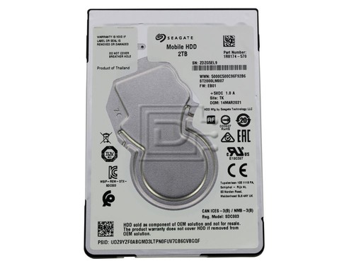 Seagate ST2000LM007 2TB SATA HDD Festplatte - Bild 1 von 3